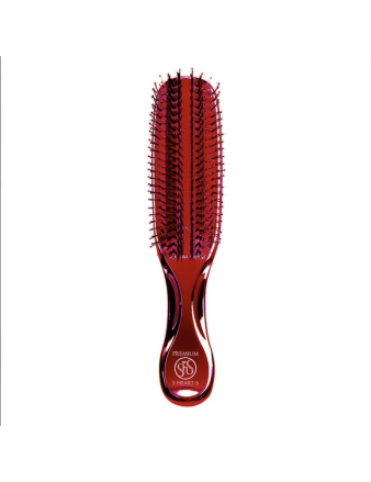 S-Heart-S Scalp Brush World Premium Long Red massage brush for hair and scalp